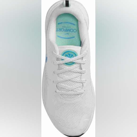 Nike City REP TR White University Blue Women Cross Training Sneakers Size 11 - Picture 4 of 12